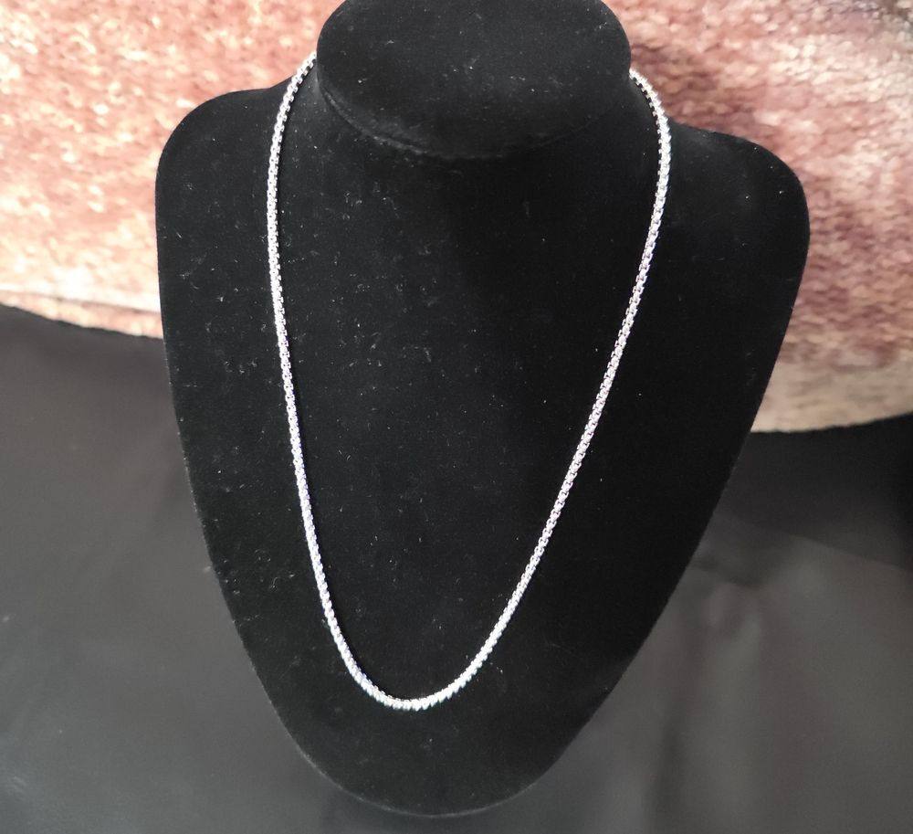 Silver Rolo Necklace